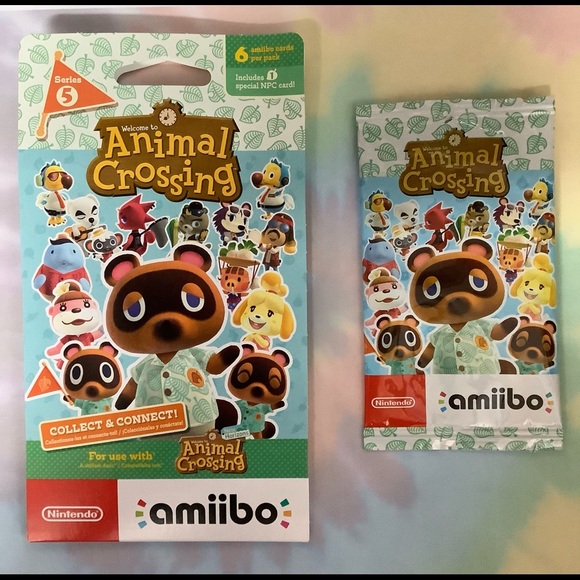 Animal Crossing Amiibo Card Mario Series 5 - Picture 5 of 6